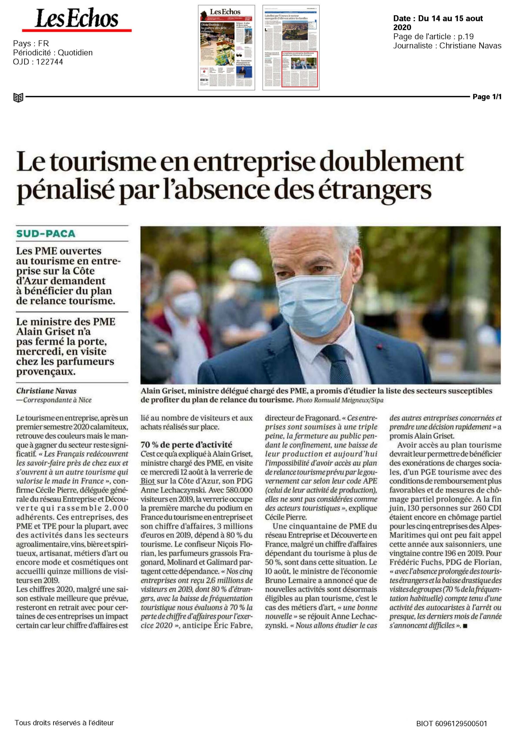 LES ECHOS