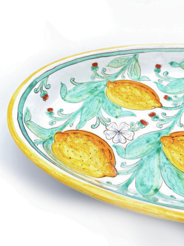 Plat Ovale Citron