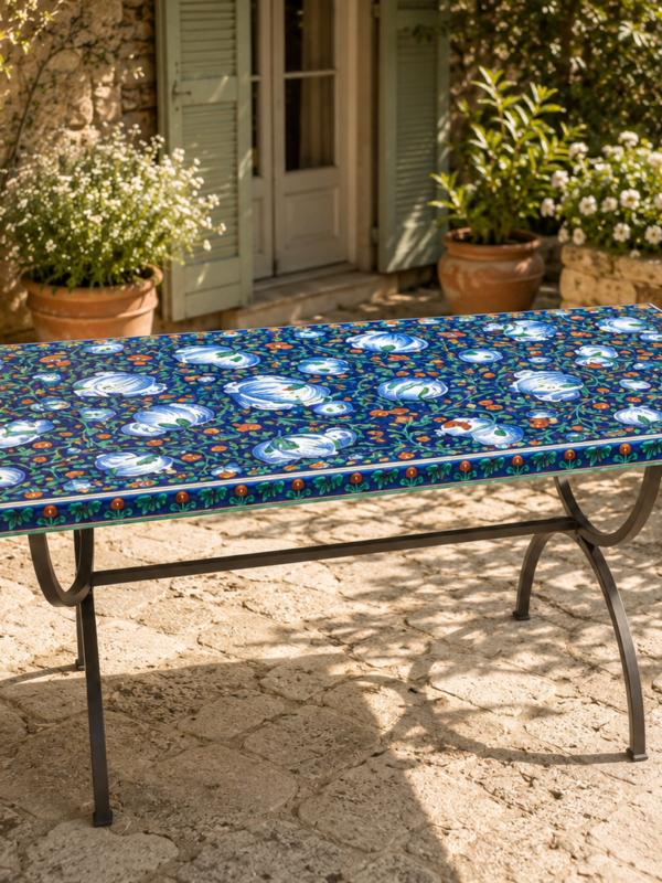 Rectangular Metal Table Foot