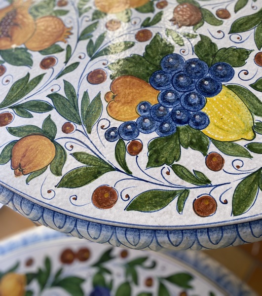 Guéridon Fruits